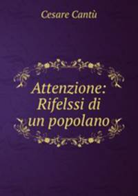 Attenzione: Rifelssi di un popolano