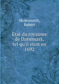 Etat du royaume de Danemark, tel qu