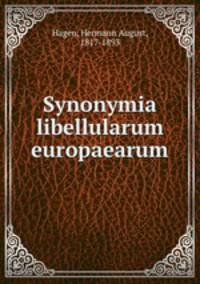 Synonymia libellularum europaearum