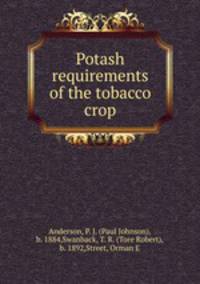 Potash requirements of the tobacco crop