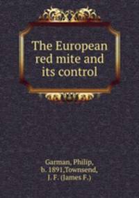 The European red mite and its control