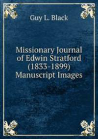 Missionary Journal of Edwin Stratford (1833-1899) Manuscript Images