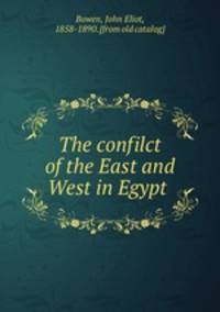 The confilct of the East and West in Egypt