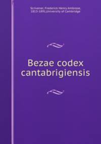 Bezae codex cantabrigiensis