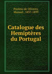 Catalogue des Hemipteres du Portugal