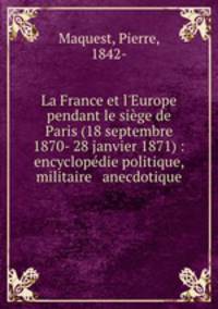 La France et l