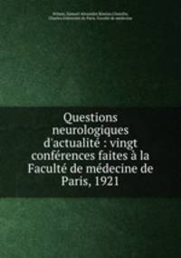 Questions neurologiques d
