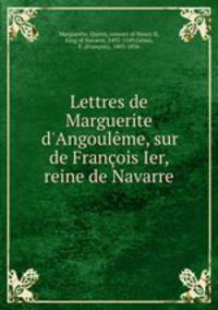 Lettres de Marguerite d