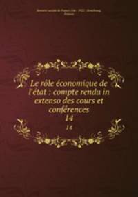 Le role economique de l