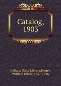 Catalog, 1903