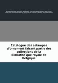 Catalogue des estampes d