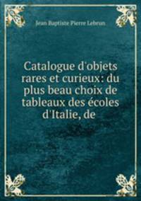 Catalogue d