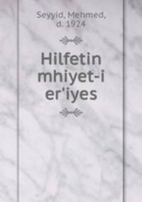 Hilfetin mhiyet-i er