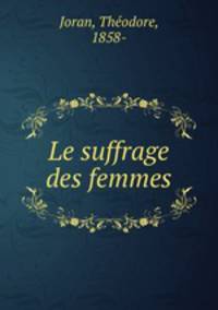 Le suffrage des femmes