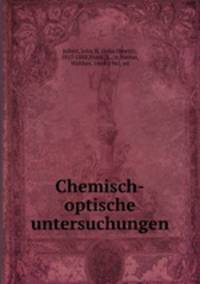 Chemisch-optische untersuchungen