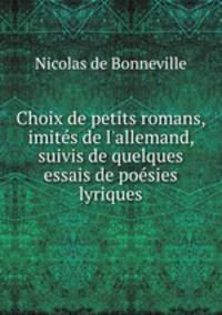 Choix de petits romans, imites de l