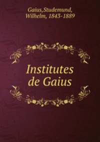 Institutes de Gaius