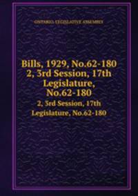 Bills, 1929, No.62-180. 2, 3rd Session, 17th Legislature, No.62-180