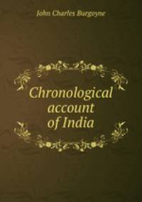 Chronological account of India