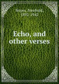 Echo, and other verses