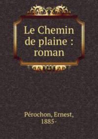 Le Chemin de plaine : roman