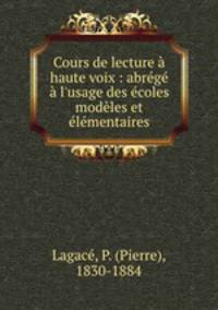 Cours de lecture a haute voix : abrege a l