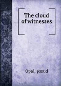 The cloud of witnesses