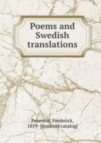 Poems and Swedish translations
