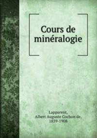 Cours de mineralogie