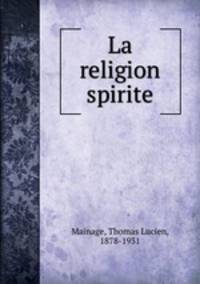 La religion spirite