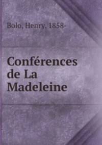 Conferences de La Madeleine