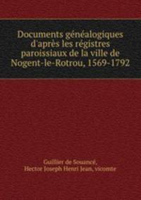 Documents genealogiques d