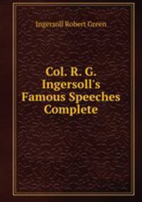 Col. R. G. Ingersoll