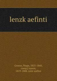 lenzk aefinti