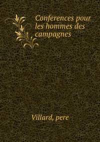 Conferences pour les hommes des campagnes