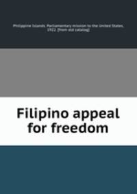 Filipino appeal for freedom