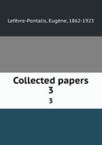Collected papers. 3