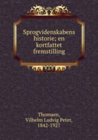 Sprogvidenskabens historie; en kortfattet fremstilling