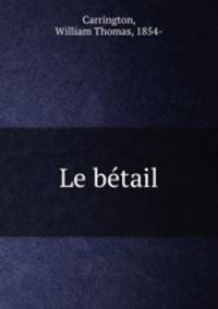 Le betail
