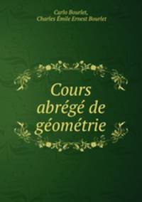 Cours abrege de geometrie