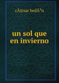 un sol que en invierno