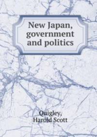New Japan, government and politics