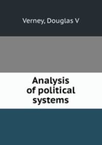 Analysis of political systems