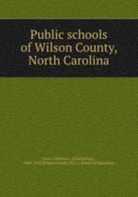 Public schools of Wilson County, North Carolina