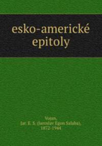 esko-americk epitoly