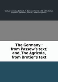 The Germany : from Passow