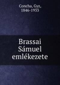 Brassai Samuel emlekezete