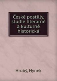 Ceske postilly, studie literarne a kulturne historicka