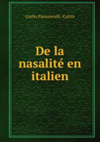 De la nasalite en italien