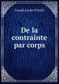 De la contrainte par corps